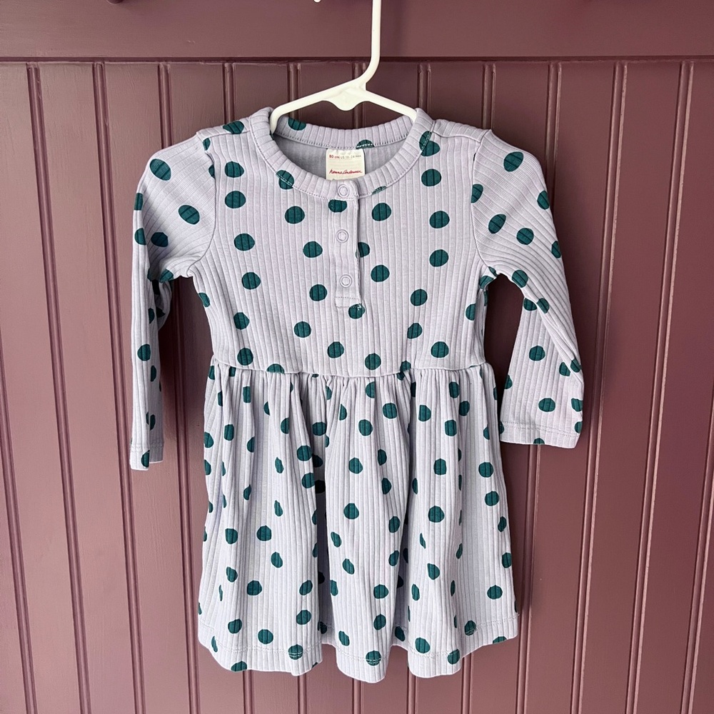 Hanna Andersson Polka Dot Toddler Dress